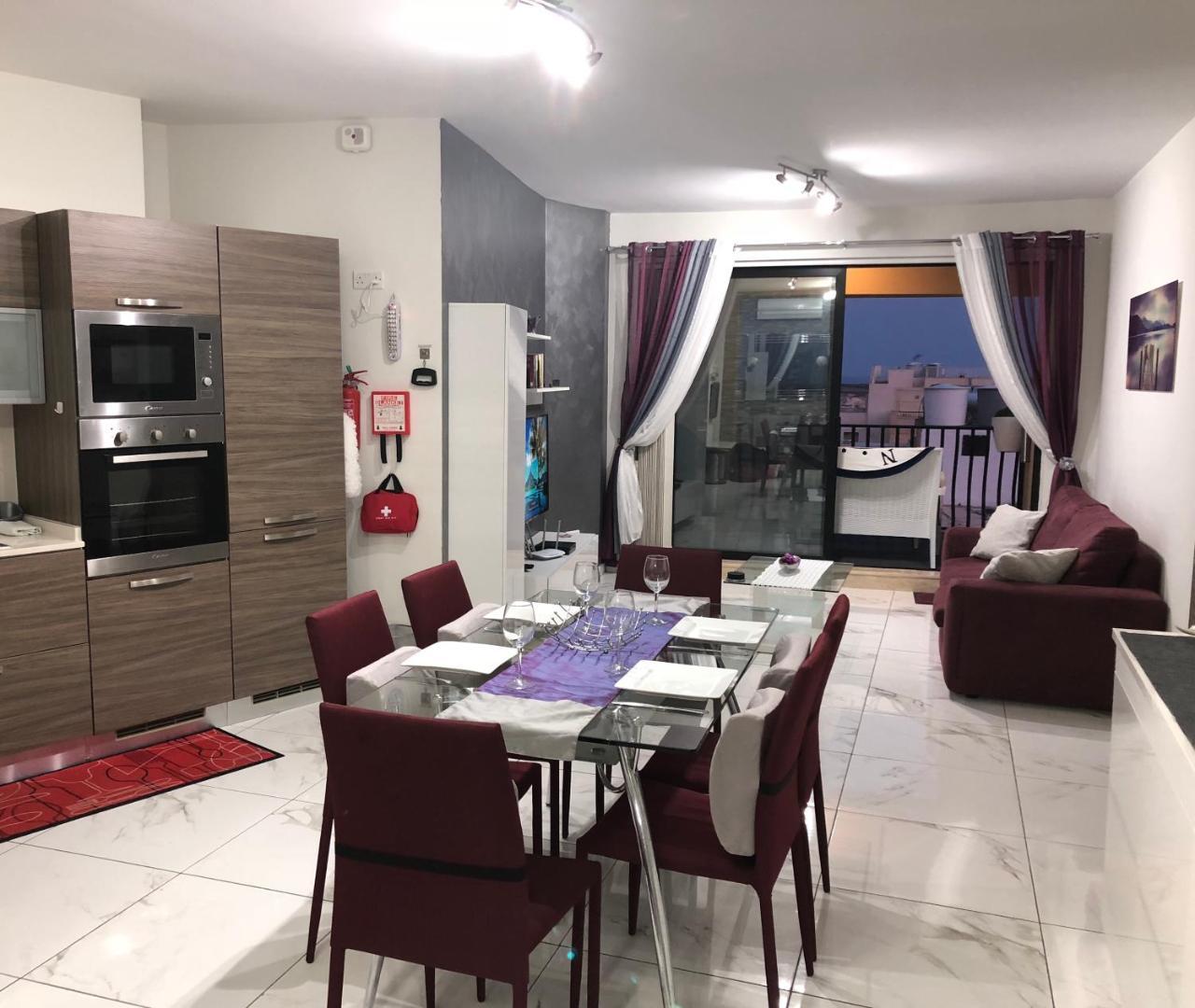 Marsascala Sea View Apartment & Penthouse Marsaskala Ngoại thất bức ảnh