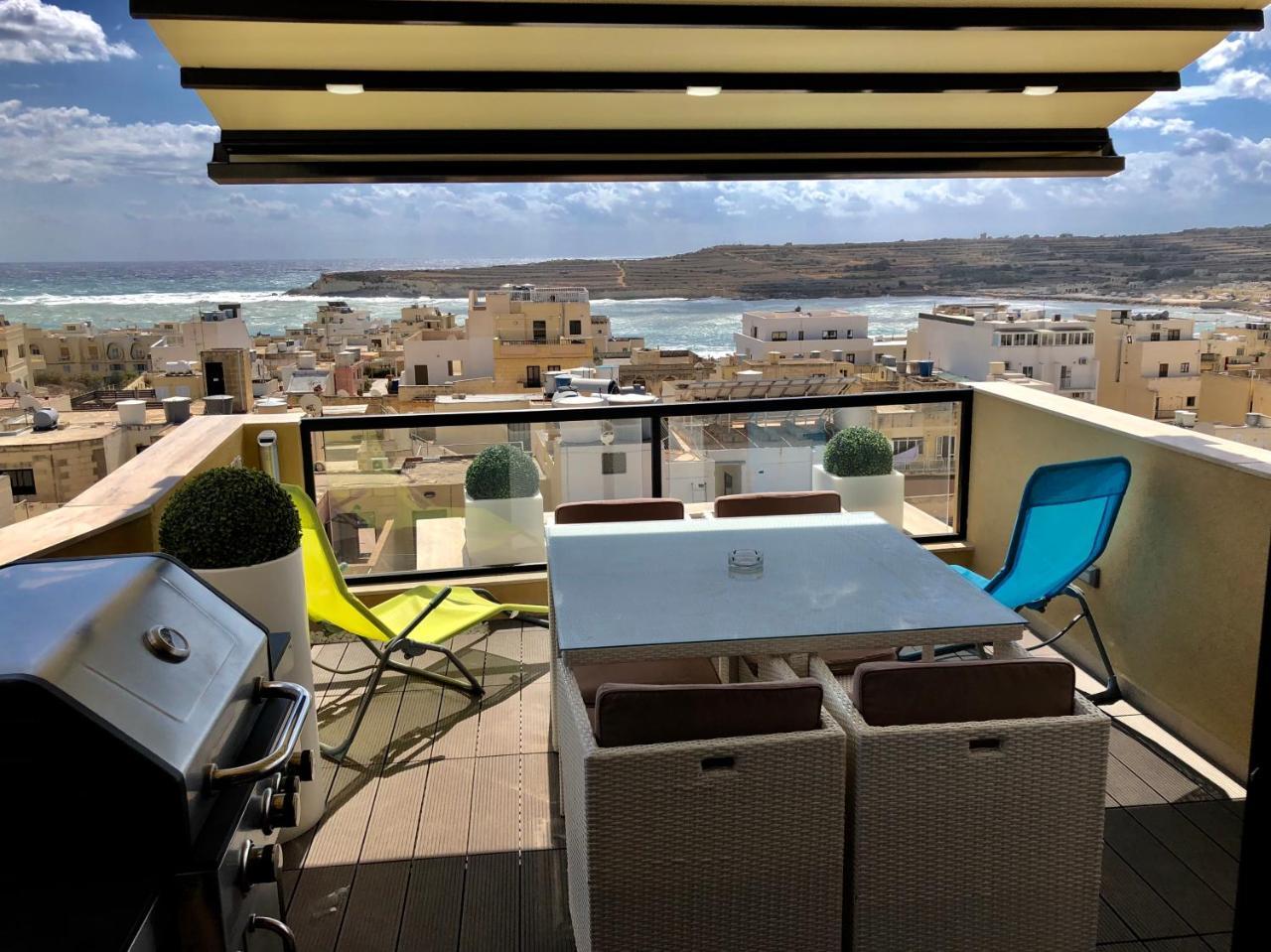 Marsascala Sea View Apartment & Penthouse Marsaskala Ngoại thất bức ảnh
